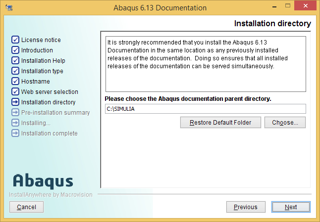 how to install abaqus 6.13 with crack